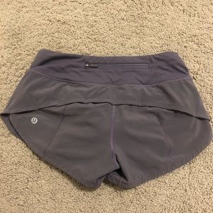 LULULEMON SPEED UP SHORTS